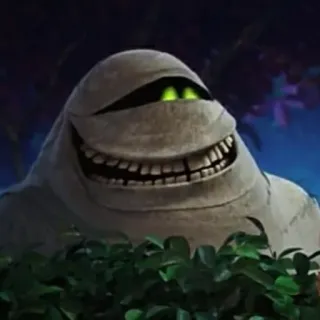 😁 Murray Hotel Transylvania múmia, desenho animado, monstro, sorrindo, Hotel Transilvânia telegram sticker