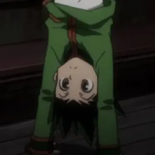 🙃 Gon Freecss Hunter x Hunter anime, gon freecss, hunter x hunter, cartoon telegram sticker