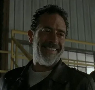 😁 Negan The Walking Dead злодей, Ходячие мертвецы, ТВ, актер whatsapp sticker