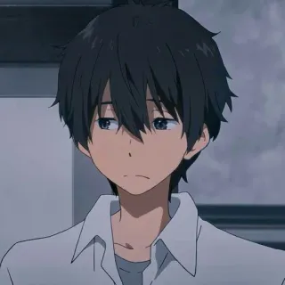 ✌️ Anime, Menino, Personagem, Mangá telegram sticker