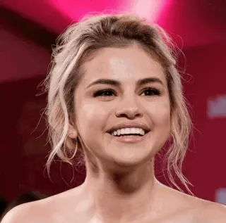 😂 Selena Gomez beroemdheid, zanger, actrice, vrouw, portret telegram sticker