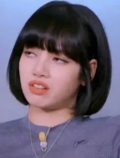 🙄 Lisa Lisa, K-pop, chanteuse, célébrité, personne telegram sticker