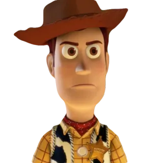 😡 Woody Toy Story Toy Story, Woody, Disney, Pixar, Cowboy telegram sticker