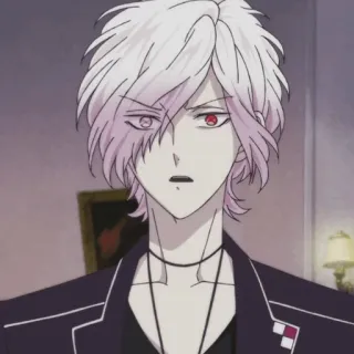 🥢 Ayato Sakamaki Diabolik Lovers Anime, Manga, Vampir, Bishonen whatsapp sticker