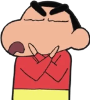 🙅‍♀️ Shin-chan Nohara Crayon Shin-chan Anime, Kartun, Karakter, Crayon Shin-chan, Shin-chan Nohara whatsapp sticker