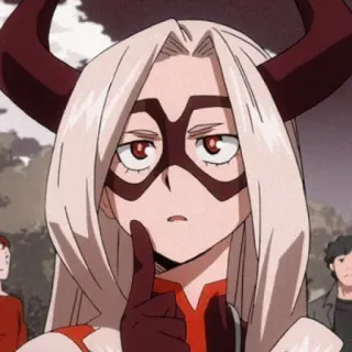 🍑 Mount Lady My Hero Academia Anime, Héroe, Mount Lady, My Hero Academia, Quirk, Superhéroe telegram sticker