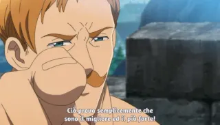 🔥 Escanor Seven Deadly Sins Ciò prova semplicemente che sono il migliore ed il più forte! Аниме, Эсканор, Семь смертных грехов, The Seven Deadly Sins, Манга, Сила, Мощь telegram sticker
