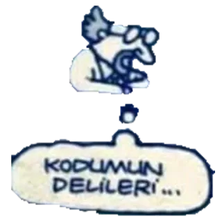 🤪 KODUMUN DELILERI... telegram sticker