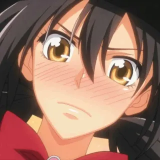 📌 Anime, Manga, Mädchen, Charakter, Gesicht telegram sticker