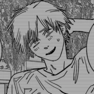 🖇 Denji Chainsaw Man เด็นจิ, เชนซอว์แมน, อนิเมะ, มังงะ, ตัวละคร whatsapp sticker