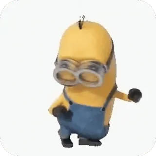 ๐ Minion Despicable Me minion, despicable me, dancing, funny, cute, animation, character telegram sticker