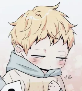 🐰 -LSNK- anime, manga, cartoon, character, art, drawing telegram sticker