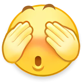 🦇 Peeking Emoji Emoji whatsapp sticker