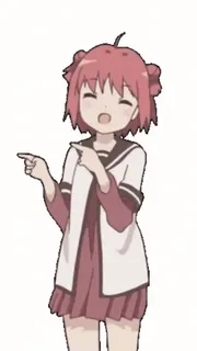 💃 Anime, Zeigen, Mädchen, Süß, Fröhlich telegram sticker