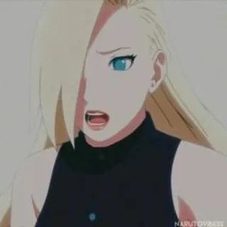 🌟 Yamanaka Ino Naruto anime, manga, character, Ino, Naruto, Yamanaka Ino telegram sticker