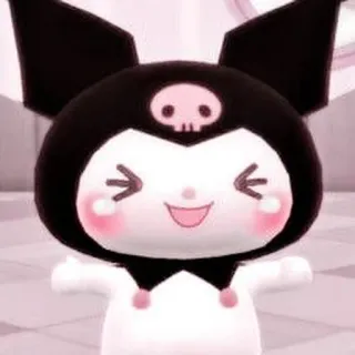 🦕 Kuromi kuromi, sanrio, kawaii, fofo, anime, mangá, personagem whatsapp sticker