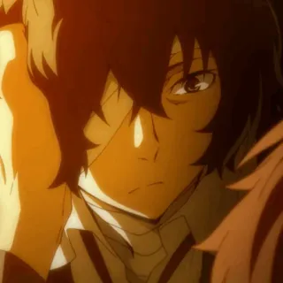 🗝 Dazai Osamu Bungou Stray Dogs アニメ, 太宰, 治, 文豪ストレイドッグス, マンガ, キャラクター telegram sticker