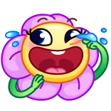 Crazy Daisy telegram stickers