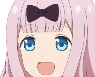 😄 Chika Fujiwara Kaguya-sama: Love Is War Anime, Ragazza, Carina, Manga, Chika Fujiwara whatsapp sticker