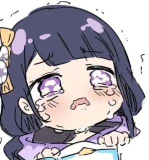 🌟 Anime, Menangis, Sedih, Kartun, Fanart, Emosional telegram sticker