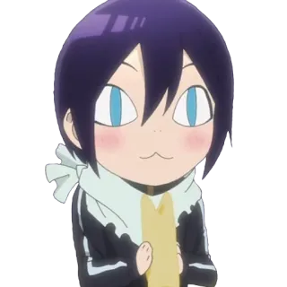 😲 Yato Noragami anime, manga, character, deity, Noragami, Yato telegram sticker