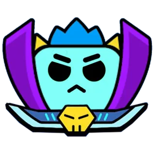 😐 Spike Brawl Stars cactus, en colère, jeu vidéo, personnage, bagarre telegram sticker