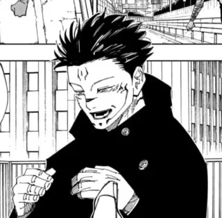 🎭 Yuji Itadori Jujutsu Kaisen Anime, Manga, Personnage, Sorcière, Énergie occulte, Jujutsu Kaisen telegram sticker