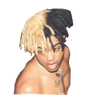 🙃 XXXTENTACION 음악가, 래퍼, 가수, 인물 사진 telegram sticker