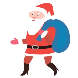 Дед Мороз @stickersb2b telegram stickers