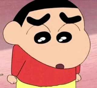 💈 Shin-chan Crayon Shin-chan 만화, 애니메이션, 캐릭터, 웃긴, 아이 whatsapp sticker