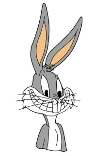 😁 Bugs Bunny Looney Tunes conejo, dibujos animados, gracioso, conejo, warner bros telegram sticker