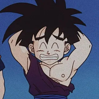 🔥 Gohan Dragon Ball 动漫, 卡通, 龙珠, 悟饭 telegram sticker