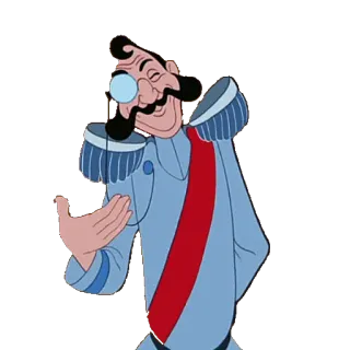 😬 Grand Duke Cinderella Kartun, Karakter, Adipati Agung, Disney, Cinderella whatsapp sticker