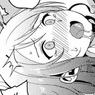 😍 manga, anime, comic, expression telegram sticker