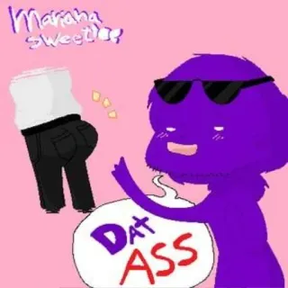 🤤 Mariana Sweetie! DAT ASS Cartoon, Billen, Aanstootgevend telegram sticker