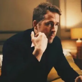 🔮 Ryan Reynolds aktor, selebriti, pria, potret telegram sticker