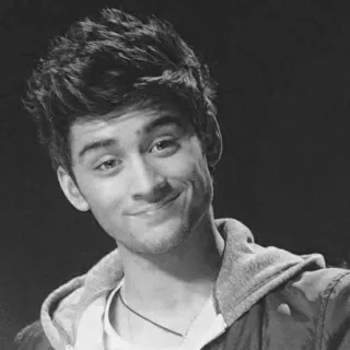 🖇 Zayn Malik 歌手, 名人, 肖像, 男人, 微笑 telegram sticker
