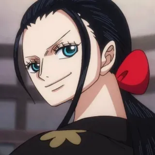 😊 Nico Robin One Piece Anime, One Piece, Nico Robin, Manga, Charakter telegram sticker