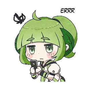 😠 BRRR
CKKK Anime, süß, Sticker, digitale Kunst, grün, Cartoon, Manga whatsapp sticker