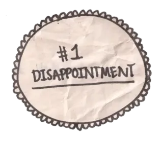 😐 #1 Disappointment disappointment, funny, humor, meme, sarcasm telegram sticker