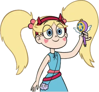 😺 Star Butterfly Star vs. the Forces of Evil การ์ตูน, เวทมนตร์, เจ้าหญิง, แอนิเมชั่น, รายการทีวี, ไม้กายสิทธิ์ telegram sticker