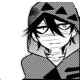 😒 Zack Angels of Death Anime, Manga, Zack, Angels of Death, Personaggio telegram sticker