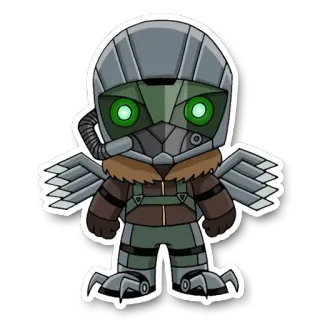 🦅 Vulture marvel, villain, supervillain, comics, character, sticker telegram sticker
