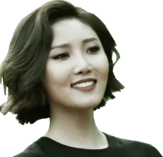 😁 wanita, orang, senyum, potret telegram sticker