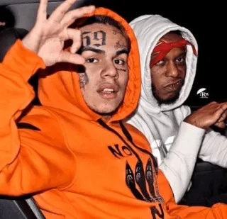 🧑‍🎤 Tekashi 6ix9ine rappeur, artiste, 6ix9ine, Tekashi 6ix9ine, musique, gangster telegram sticker