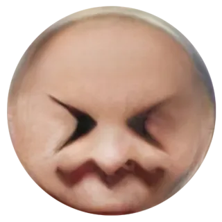 😖 Эмодзи, Лицо, Злой, Выражение telegram sticker
