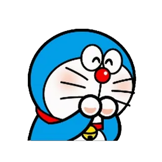 Doraemon Animated Emoji whatsapp stickers