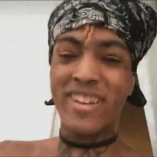 🖤 XXXTentacion rapper, muziek, zanger, xxxtentacion, artiest telegram sticker