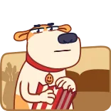 Eddo the Dog :: @AuthorStickers telegram stickers