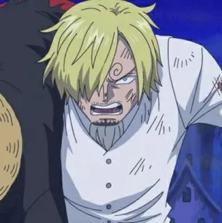 🎷 Sanji One Piece Anime, Manga, Kochen, Strohhutpiraten, Vinsmoke whatsapp sticker